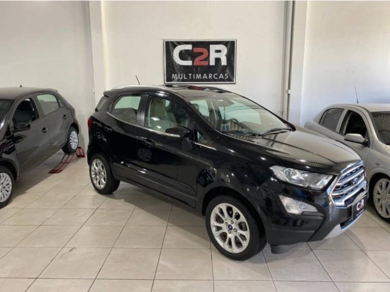 FORD - ECOSPORT - 2018/2019 - Preta - R$ 77.900,00