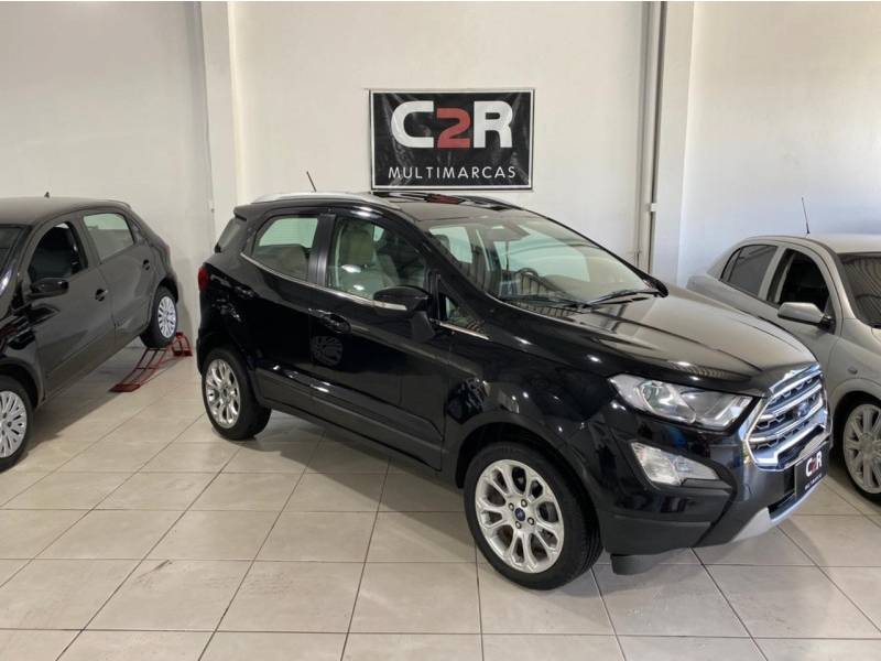 FORD - ECOSPORT - 2018/2019 - Preta - R$ 77.900,00