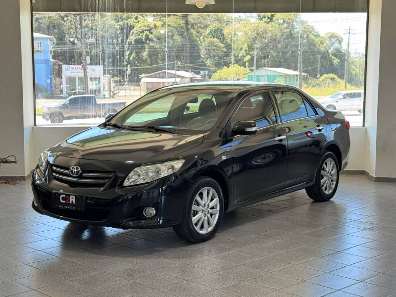 TOYOTA - COROLLA - 2009/2010 - Preta - R$ 60.900,00
