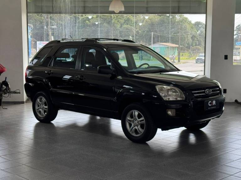 KIA MOTORS - SPORTAGE - 2007/2008 - Preta - R$ 36.900,00